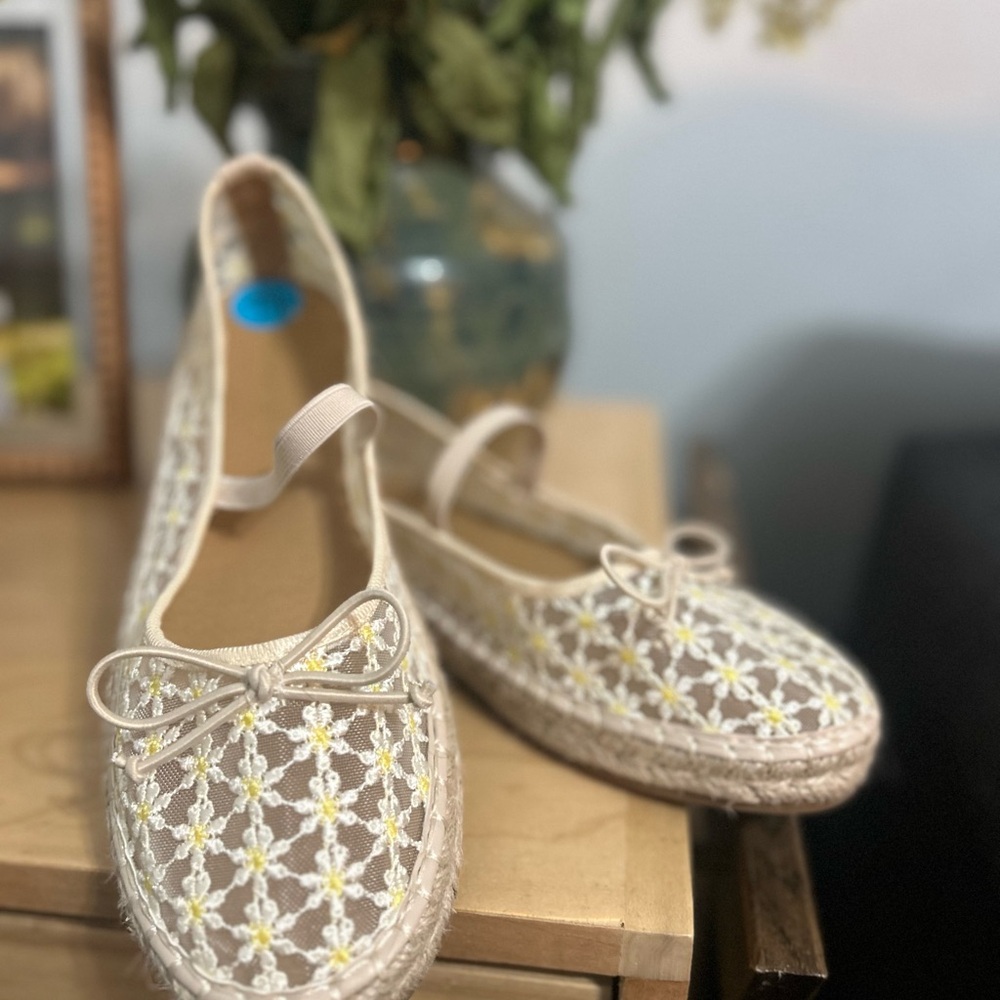 Madden Girl Beige Espadrille Flats